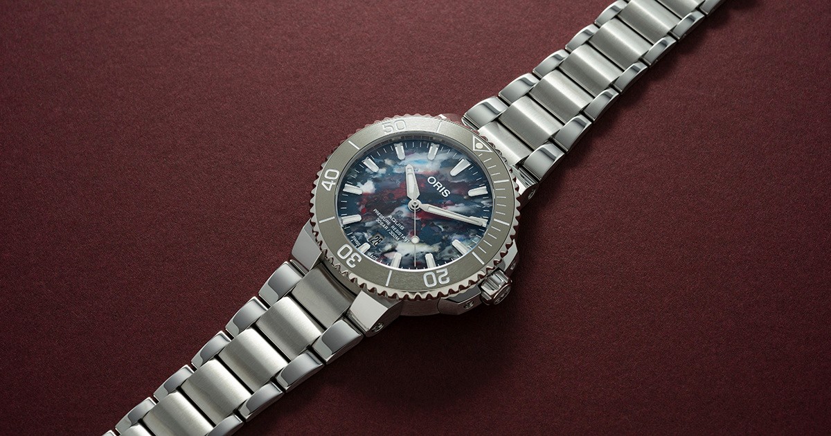 ORIS  Мужские швейцарские часы, автоматический механизм, сталь, 41,5 мм